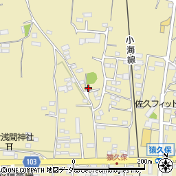 長野県佐久市猿久保773-15周辺の地図