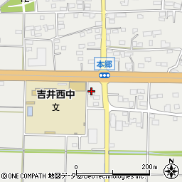 群馬県高崎市吉井町本郷64周辺の地図