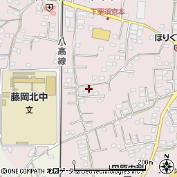 群馬県藤岡市下栗須224-8周辺の地図