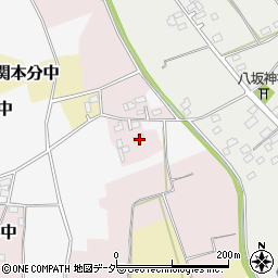 茨城県筑西市関本中1124周辺の地図