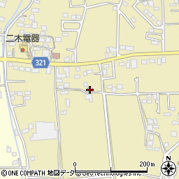 長野県安曇野市三郷明盛4642-4周辺の地図