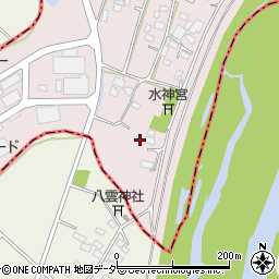 栃木県小山市楢木21周辺の地図