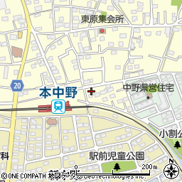 養老乃瀧 本中野店周辺の地図