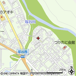 石川県加賀市山中温泉塚谷町ロ周辺の地図