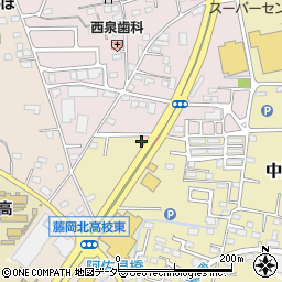 群馬県藤岡市中栗須17周辺の地図