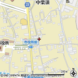 群馬県藤岡市中栗須235-1周辺の地図