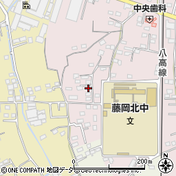 群馬県藤岡市下栗須313-8周辺の地図