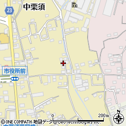 群馬県藤岡市中栗須232周辺の地図