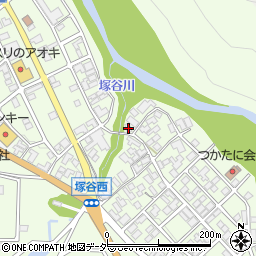 石川県加賀市山中温泉塚谷町ロ24周辺の地図