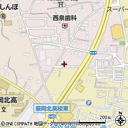 群馬県藤岡市上栗須64-1周辺の地図