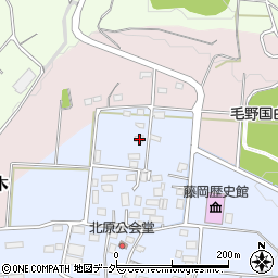 群馬県藤岡市白石1256-3周辺の地図