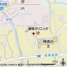 群馬県藤岡市下戸塚183-6周辺の地図