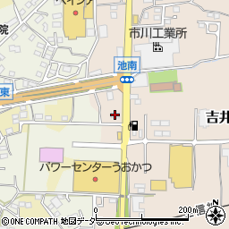 メガネのイタガキ　吉井店周辺の地図