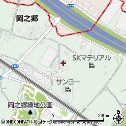 群馬県藤岡市岡之郷1455-5周辺の地図