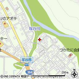 石川県加賀市山中温泉塚谷町ロ21周辺の地図