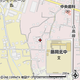 群馬県藤岡市下栗須313-5周辺の地図