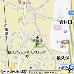 長野県佐久市猿久保810周辺の地図