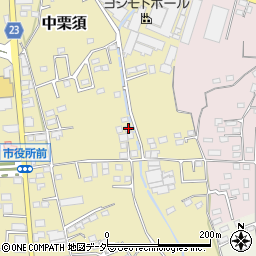 群馬県藤岡市中栗須232-14周辺の地図