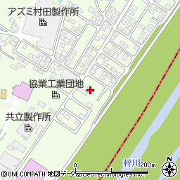 朝日エティック松本周辺の地図