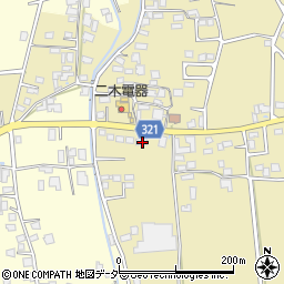 長野県安曇野市三郷明盛4608-2周辺の地図