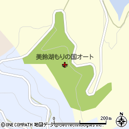信州美鈴湖もりの国オートキャンプ場周辺の地図