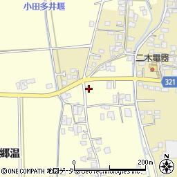 長野県安曇野市三郷温3469周辺の地図