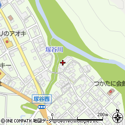 石川県加賀市山中温泉塚谷町ロ20周辺の地図