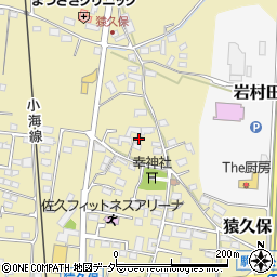 長野県佐久市猿久保811周辺の地図