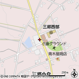 ＪＡあづみ小倉ＳＳ周辺の地図