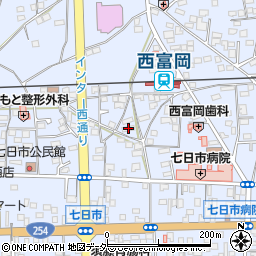 富岡測量設計周辺の地図