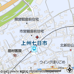 観音前市営住宅８８－３周辺の地図