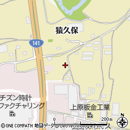 長野県佐久市猿久保610周辺の地図