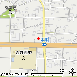 ファミリーマート高崎吉井町店周辺の地図