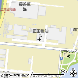 正田醤油株式会社　館林東工場周辺の地図