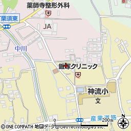 群馬県藤岡市下戸塚184周辺の地図