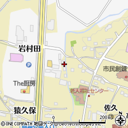 長野県佐久市猿久保265-1周辺の地図