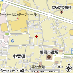 群馬県藤岡市中栗須352-52周辺の地図