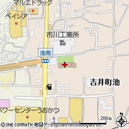 老人ホームあいりす吉井周辺の地図