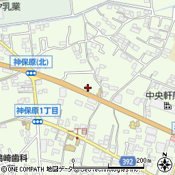 山田うどん食堂周辺の地図