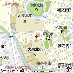 町福祉作業所周辺の地図