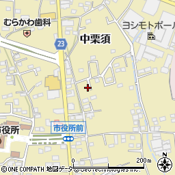 群馬県藤岡市中栗須225周辺の地図