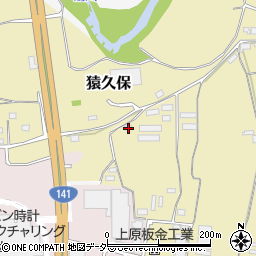 長野県佐久市猿久保607-2周辺の地図