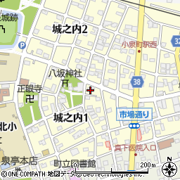 小泉神社周辺の地図