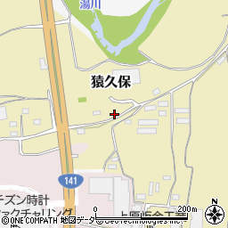 長野県佐久市猿久保603-1周辺の地図