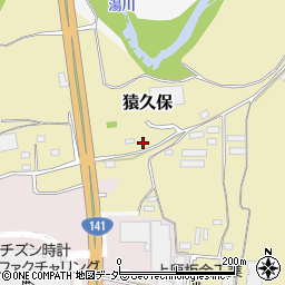 長野県佐久市猿久保603周辺の地図
