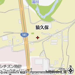 長野県佐久市猿久保596周辺の地図