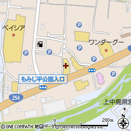 群馬トヨタ自動車富岡バイパス店周辺の地図