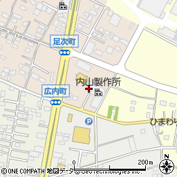 群馬県館林市足次町1229-10周辺の地図