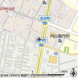 群馬県館林市足次町1199周辺の地図