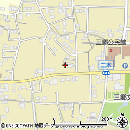 長野県安曇野市三郷明盛4877-11周辺の地図